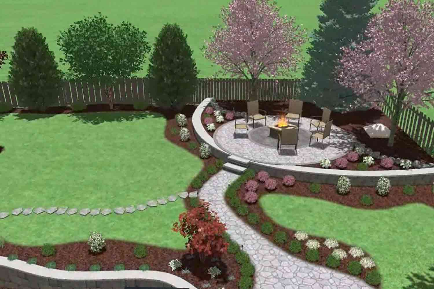 Landscape Design in Holly Springs